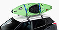 Kayak, canoe and small boat carriers, surfboard and sailboard racks, mast and paddle holders and other water sports accessories at The Roof Box Company Kayak, canoe and small boat carriers, surfboard and sailboard racks, mast and paddle holders and other water sports accessories at The Roof Box Company